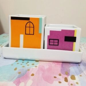 Viejo Valle Ming Collection Ceramic Colorful Art Display Mini MUSEUM MUSEI